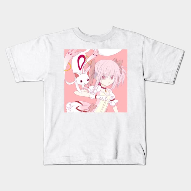 Madoka Kids T-Shirt by Fotocynthese art